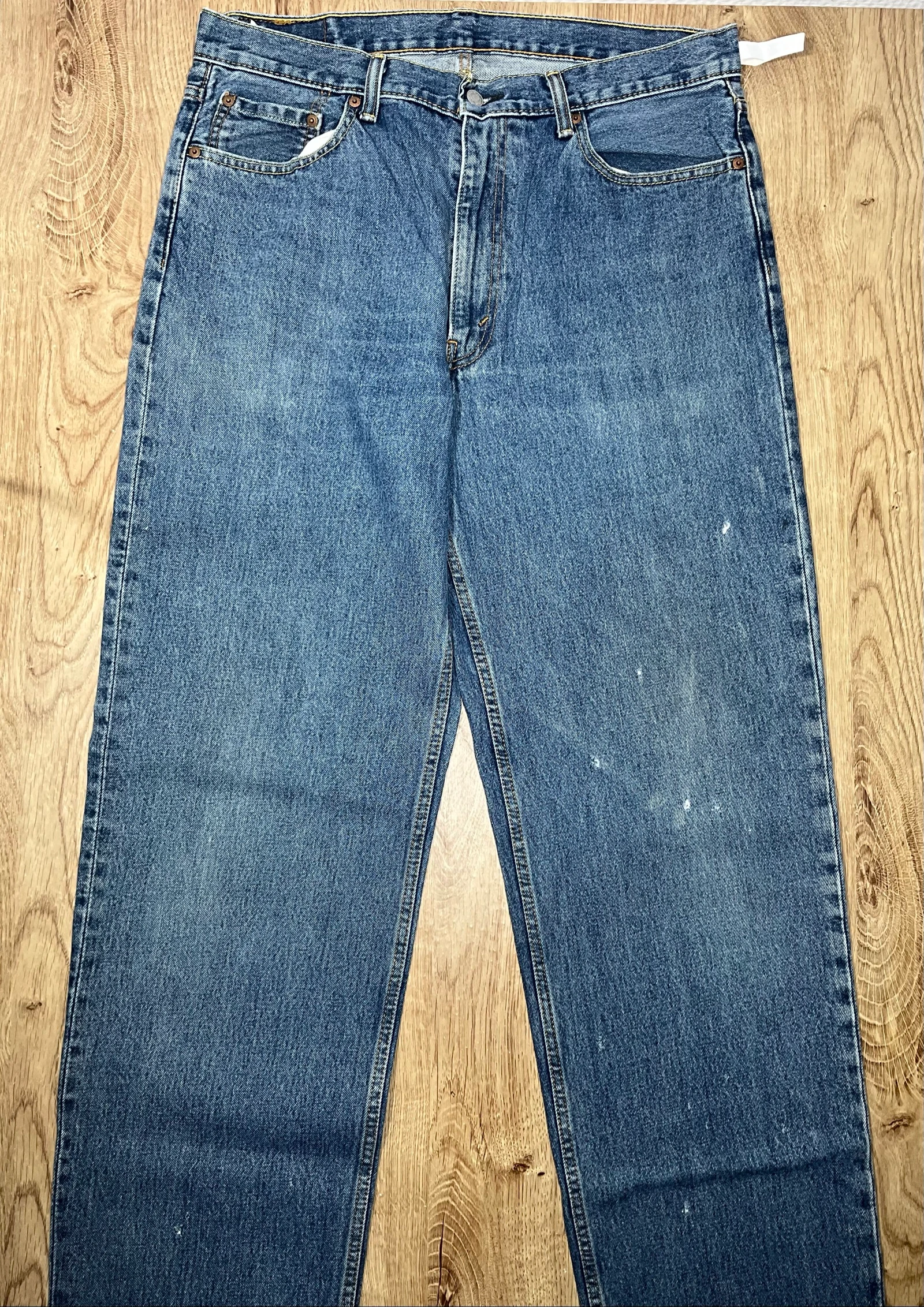 Jean Levis 550 Relaxed W36 L36 Vintage 100% Katoen Blauw lvh 142 – photo 2